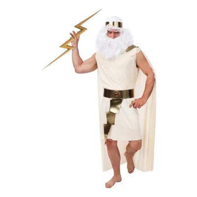 Zeus Maskeraddräkt - Large/X-Large