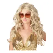 Supermodell Blond Peruk - One size
