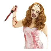Zombiemask med Peruk - One size