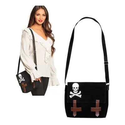 Axelväska Pirat Svart
