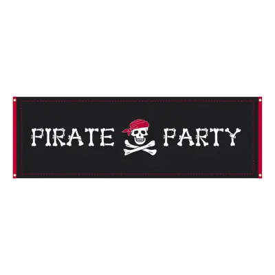 Banderoll Pirate Party