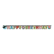 Bokstavsgirlang Happy Birthday Pirat