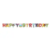 Bokstavsgirlang Happy Birthday Piratkalas