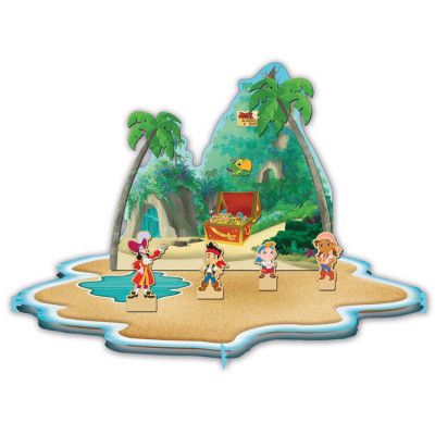 Bordsdekoration Jake och piraterna stor