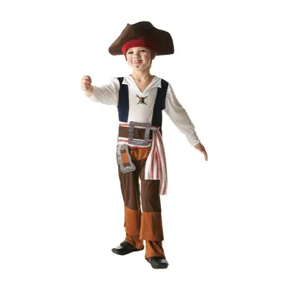 Captain Jack Barnmaskerad L