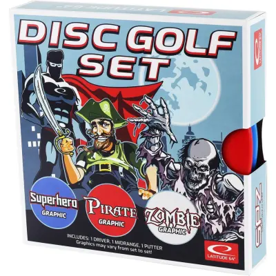 Discgolf set 3 discar - Leksaksaffären -  Leksaksaffären