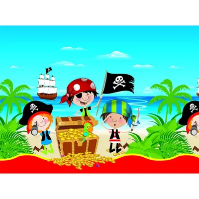 Duk pirat 120x180 cm