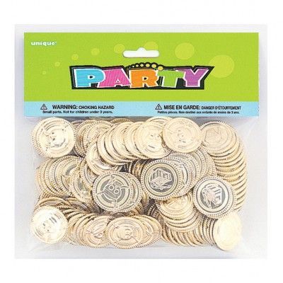 Gulddubloner Pirat - 30-pack