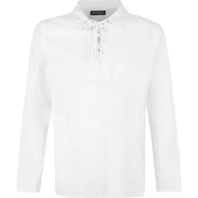 Innocent - Gothic Longsleeve - Pirate Shirt - M XXL - för Herr - naturfärgad