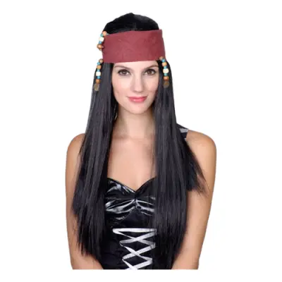 Karibisk Dam Piratperuk - One size