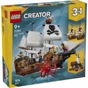 LEGO® Creator 3in1 Ikoniskt piratskepp 31387 - LEGO -  Leksaksaffären