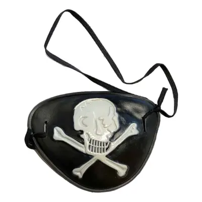 Ögonlapp Pirat Dödskalle