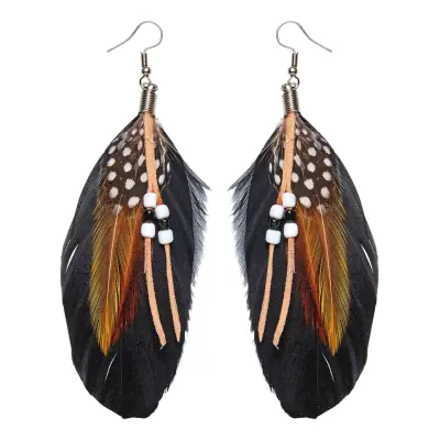 Örhängen med Fjädrar