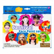 Ansiktsmålning Carnival Sminkset