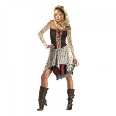 Elak Pirattjej Maskeraddräkt