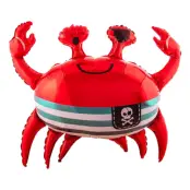 Folieballong Pirat Krabba
