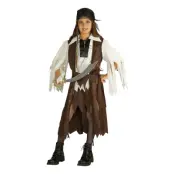 Karibisk Piratdrottning Barn Maskeraddräkt