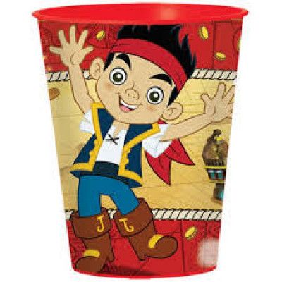 Mugg Jake och piraterna - hårdplast 4,5dl