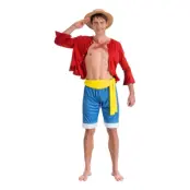 One Piece Luffy™ Maskeraddräkt - Small