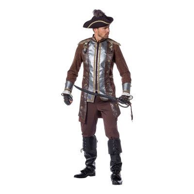 Pirat Deluxe Maskeraddräkt - Medium