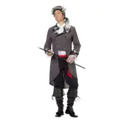 Pirat Elegant Maskeraddräkt - Medium