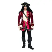 Pirat Kapten Deluxe Maskeraddräkt - X-Large