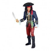 Pirat Kapten Maskeraddräkt - Medium