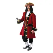 Pirat Kapten Maskeraddräkt - X-Large