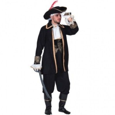 Pirat Maskeraddräkt - Medium