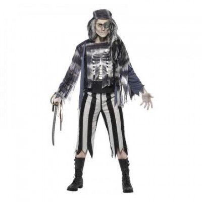 Pirat Spöke Maskeraddräkt