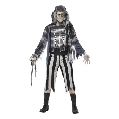 Pirat Spöke Maskeraddräkt