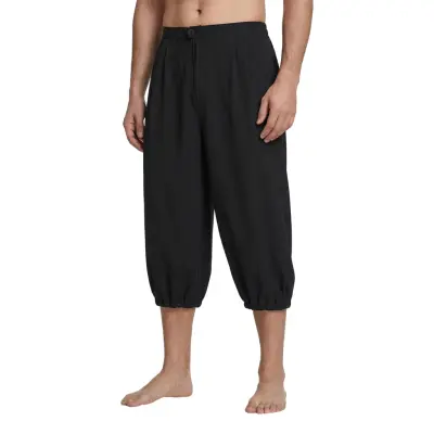 Piratbyxor Svarta Herr - Small