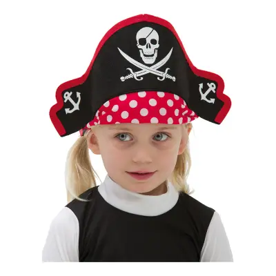 Pirathatt med Dödskalle Barn