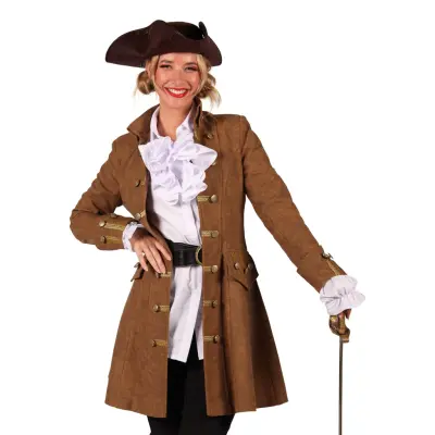 Piratjacka Brun Dam Deluxe - X-Small