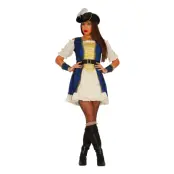 Piratklänning Maskeraddräkt - Medium
