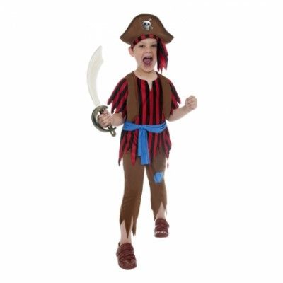 Piratpojke Maskeraddräkt