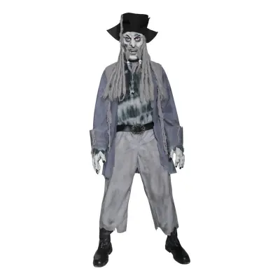 Zombie Pirat Maskeraddräkt - Medium