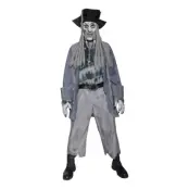 Zombie Pirat Maskeraddräkt - Large