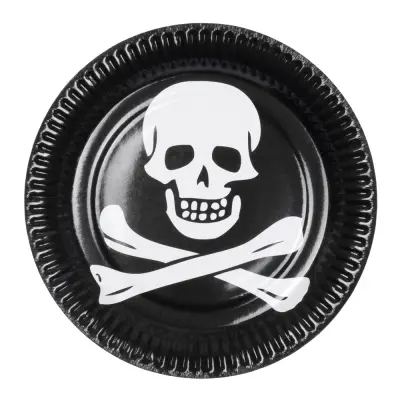 Papperstallrikar Pirat - 6-pack