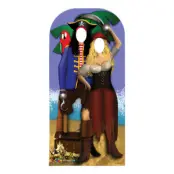 Pirater Stand-In Kartongvägg