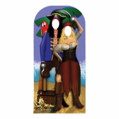 Pirater Stand-In Kartongvägg