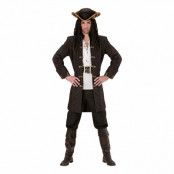 Piratkapten Brun Kappa - Large