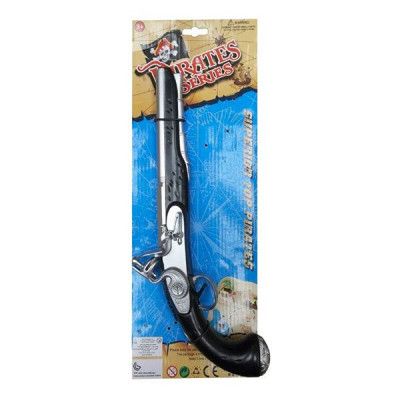 Piratpistol Svart/Silver