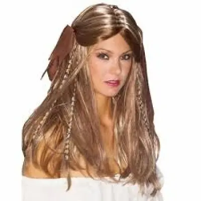 Piratprinsessa Peruk Vuxen