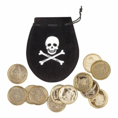 Piratpung med guldmynt