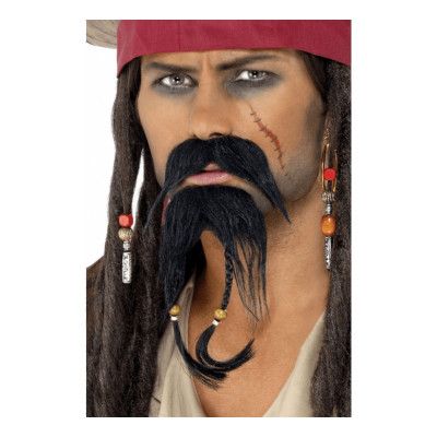 Piratskägg med Mustasch