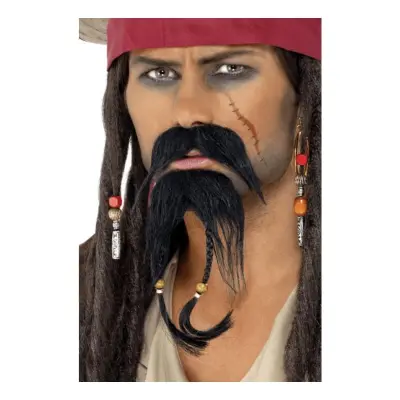 Piratskägg med Mustasch