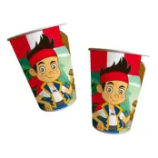 Plastmuggar Jake och Piraterna - 8-pack