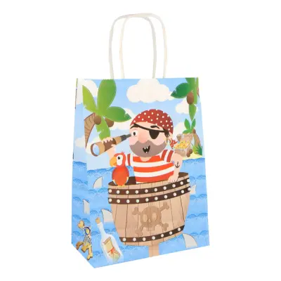 Presentpåse Pirat med Handtag