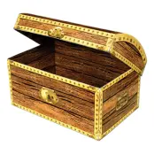 Skattkista i Papp - Liten